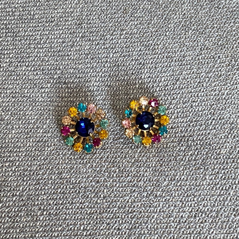 SunBurst Earrings, Multicolor